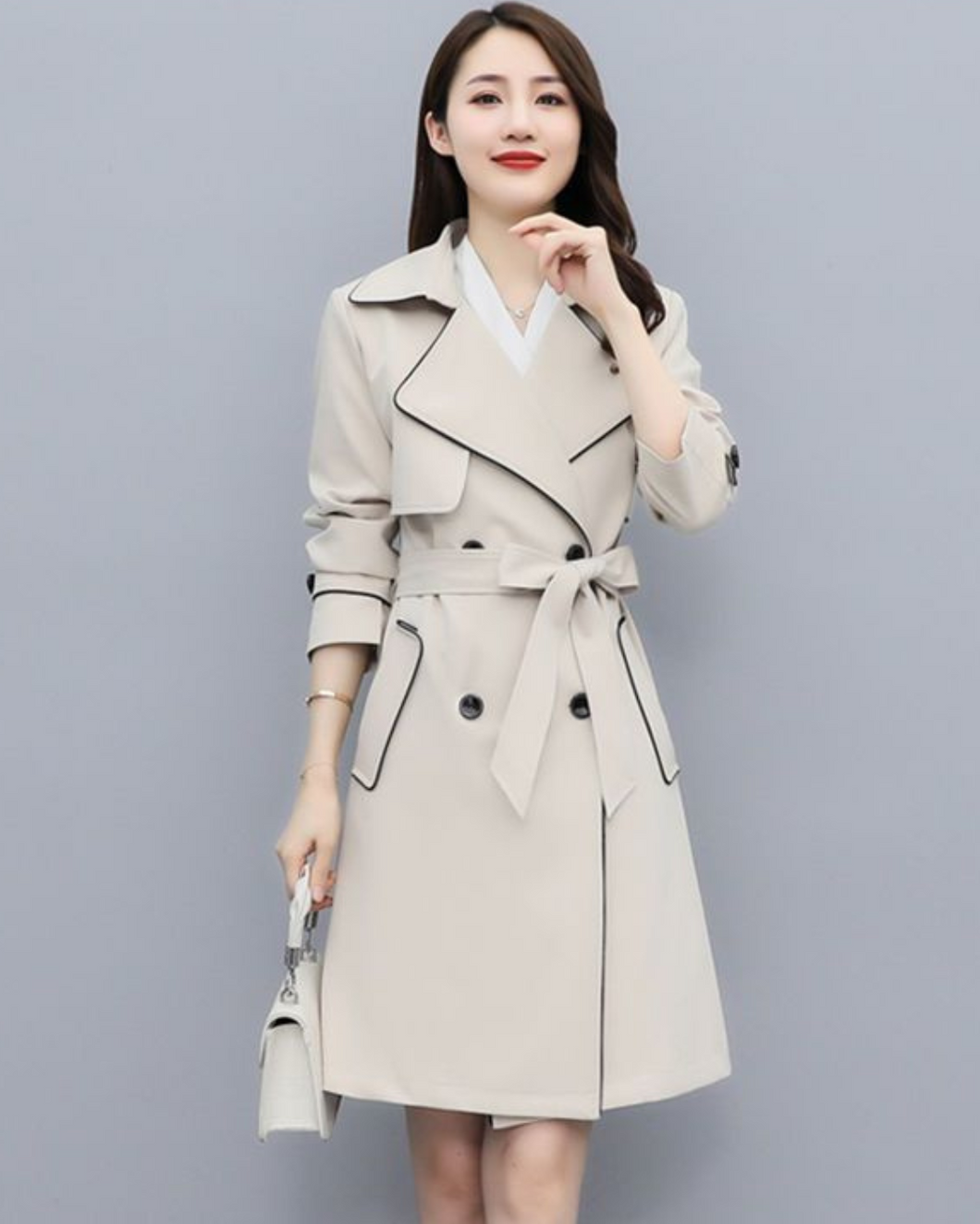 Lined Trench Coat