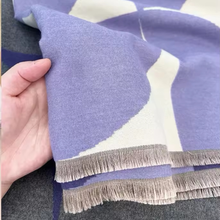 Load image into Gallery viewer, Printed Cashmere Blend Scarf

