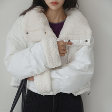 Load image into Gallery viewer, Reversible Cropped Puffer

