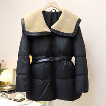 Load image into Gallery viewer, Wide Collar Puffer Jacket
