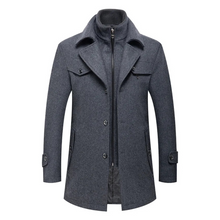 Load image into Gallery viewer, Soft Wool Blend Coat for Men
