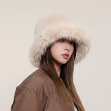 Load image into Gallery viewer, Soft Fur Bucket Hat
