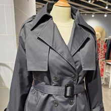Load image into Gallery viewer, Long Trench Coat
