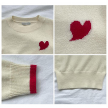 Load image into Gallery viewer, Heart Sweater
