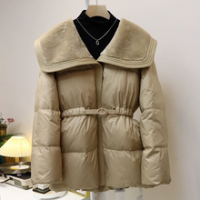 Load image into Gallery viewer, Wide Collar Puffer Jacket
