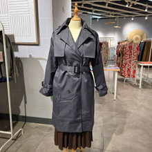 Load image into Gallery viewer, Long Trench Coat
