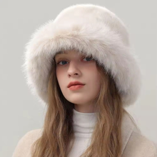 Load image into Gallery viewer, Soft Fur Bucket Hat
