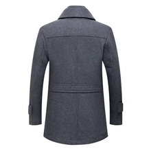 Load image into Gallery viewer, Soft Wool Blend Coat for Men
