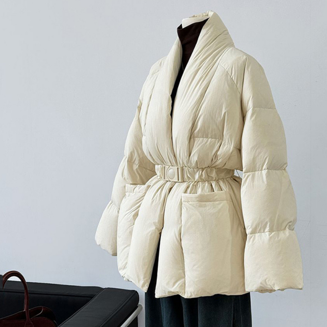 Kimono Style Puffer Jacket