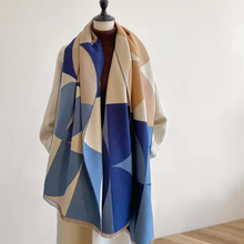 Load image into Gallery viewer, Printed Cashmere Blend Scarf
