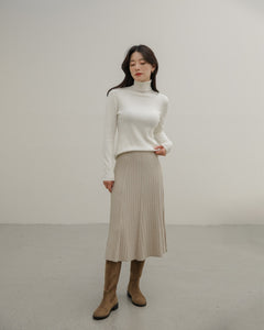 Flowy Knit Skirt