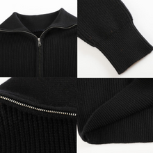 Load image into Gallery viewer, Collared Knit Sweater
