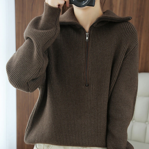 Collared Knit Sweater