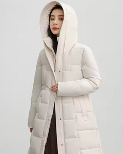 Long Bubble Jacket with Cinched Waist