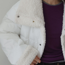 Load image into Gallery viewer, Reversible Cropped Puffer
