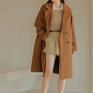 Raglan Wool Blend coat