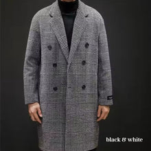 Load image into Gallery viewer, Long Houndstooth Coat
