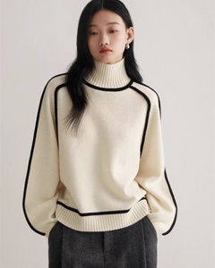 Lined Knit Turtleneck