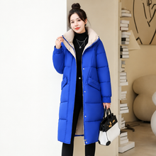 Load image into Gallery viewer, Collared Long Bubble Jacket
