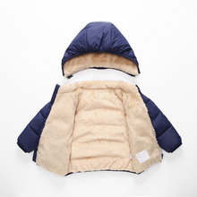 Load image into Gallery viewer, Kiddie Fleece Bubble Jacket
