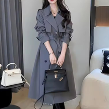 Load image into Gallery viewer, Long Trench Coat
