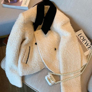 Velvet Collar Blazer