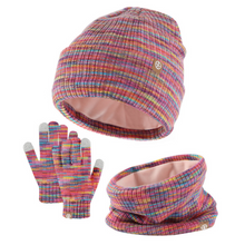 Load image into Gallery viewer, Kiddie Warmer Set (Beanie, Gloves, Neck Warmer) Printed
