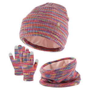 Kiddie Warmer Set (Beanie, Gloves, Neck Warmer) Printed