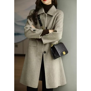 Wool Raglan Coat