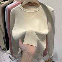 Load image into Gallery viewer, Cashmere Longsleeves - Roundneck
