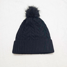 Load image into Gallery viewer, Pompom Fleece Beanie
