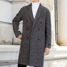 Load image into Gallery viewer, Long Houndstooth Coat
