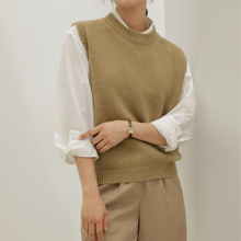 Load image into Gallery viewer, Knit Vest - Roundneck
