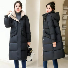 Load image into Gallery viewer, Collared Long Bubble Jacket
