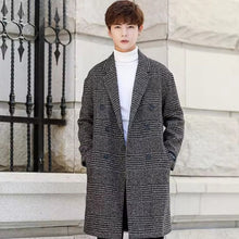 Load image into Gallery viewer, Long Houndstooth Coat
