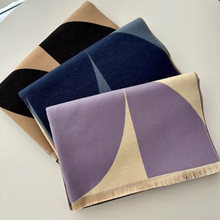 Load image into Gallery viewer, Printed Cashmere Blend Scarf
