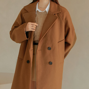 Raglan Wool Blend coat