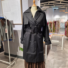 Load image into Gallery viewer, Long Trench Coat
