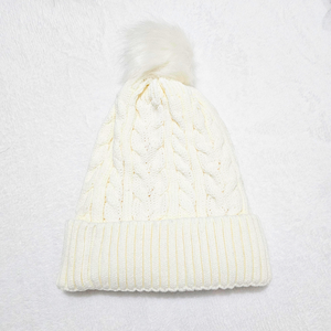 Pompom Fleece Beanie