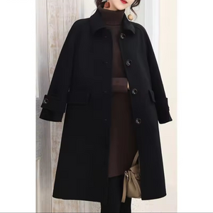 Wool Raglan Coat