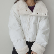 Load image into Gallery viewer, Reversible Cropped Puffer
