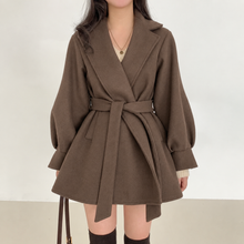 Load image into Gallery viewer, Short Wrap Coat
