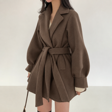 Load image into Gallery viewer, Short Wrap Coat
