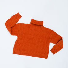 Load image into Gallery viewer, Cropped Knit Turtleneck
