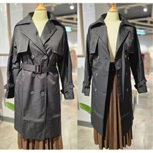 Load image into Gallery viewer, Long Trench Coat
