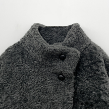 Load image into Gallery viewer, Funnel Neck Soft Fur Jacket
