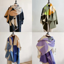 Load image into Gallery viewer, Printed Cashmere Blend Scarf
