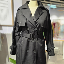 Load image into Gallery viewer, Long Trench Coat
