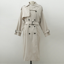 Load image into Gallery viewer, Long Raglan Trench Coat
