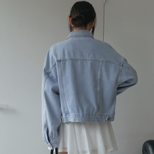 Load image into Gallery viewer, Semi-Oversized Denim Jacket
